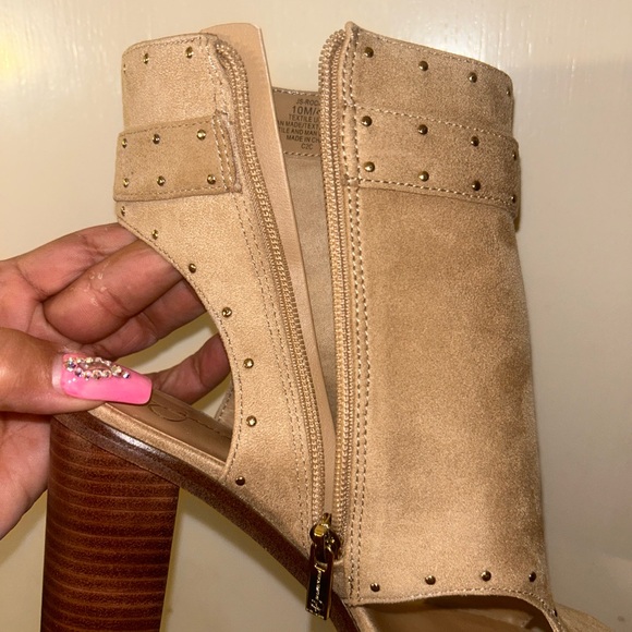 Jessica Simpson Women's Rochha Open Toe Bootie - Picture 9 of 15